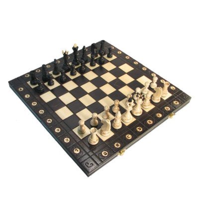 Chess Consul black 48x48cm