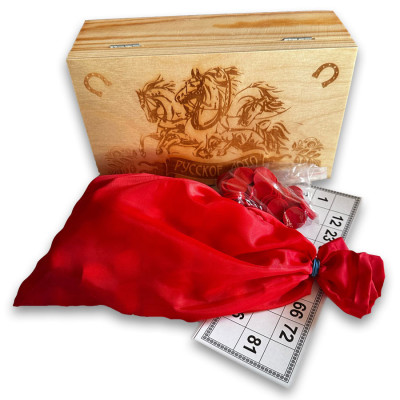 LOTO koka kastītē